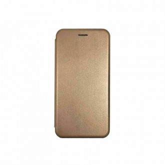 OEM Book Cover Θήκη Δερματίνης για iPhone 12/ 12 Pro Χρυσό