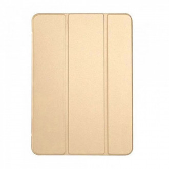 OEM Tri-Fold Flip Cover Δερματίνης για Samsung Galaxy Tab S7/S8/S9 11'  Χρυσό with Pensil Slot