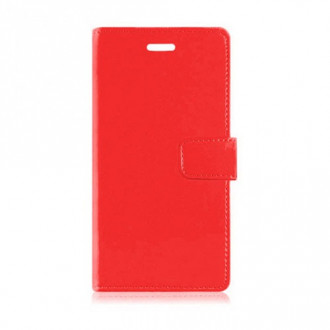 OEM Wallet Cover Θήκη Δερματίνης για Samsung Galaxy J7 2016 Κόκκινο