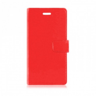 OEM Wallet Cover Θήκη Δερματίνης για Oppo Reno 12F 5G Κόκκινο