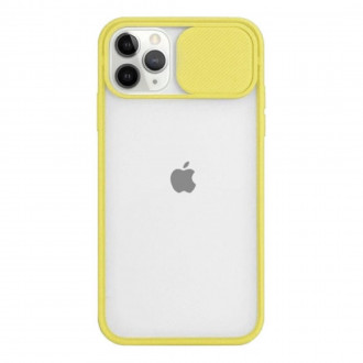 OEM Θήκη Frosted Back Πλάτης Σιλικόνης για iPhone 11 Pro Max Κίτρινο