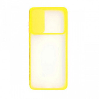 OEM Θήκη Frosted Back Σιλικόνης για Samsung Galaxy S21+ Κίτρινο
