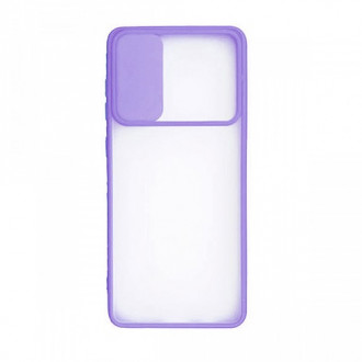 OEM Θήκη Frosted Back Σιλικόνης για Samsung Galaxy S21 Ultra Λιλά