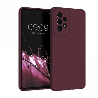 OEM Θήκη Rubber Ενισχυμένης Σιλικόνης για Samsung Galaxy A34 5G Βυσσινί