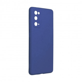 OEM Back Cover Θήκη Λεπτή Σιλικόνης Matte για Samsung Galaxy S20 FE Σκούρο Μπλε