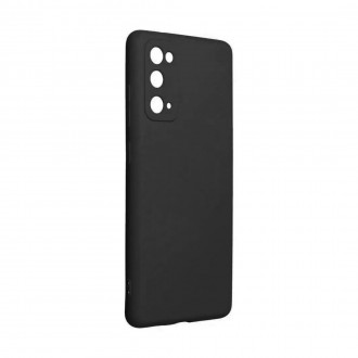 OEM Back Cover Θήκη Λεπτή Σιλικόνης Matte για Samsung Galaxy S20 FE Μαύρο