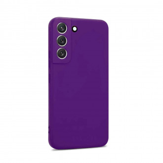 OEM Θήκη Rubber Ενισχυμένης Σιλικόνης για Samsung Galaxy S22 Μωβ
