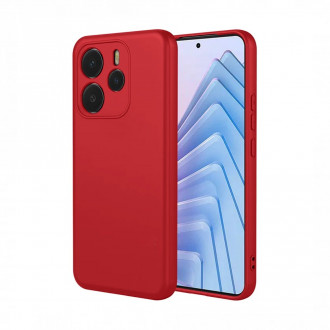 OEM Back Cover Θήκη Ενισχυμένης Σιλικόνης για Xiaomi Redmi Note 14 4G Κόκκινο