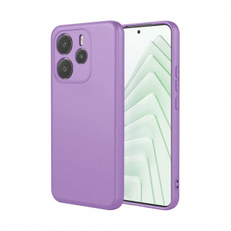 OEM Back Cover Θήκη Ενισχυμένης Σιλικόνης για Xiaomi Redmi Note 14 4G Λιλά