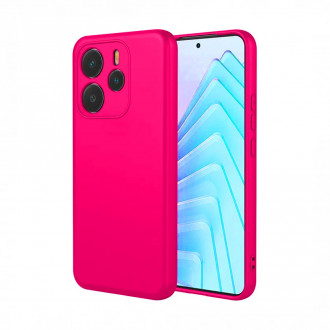 OEM Back Cover Θήκη Ενισχυμένης Σιλικόνης για Xiaomi Redmi Note 14 Pro 4g Hot Pink