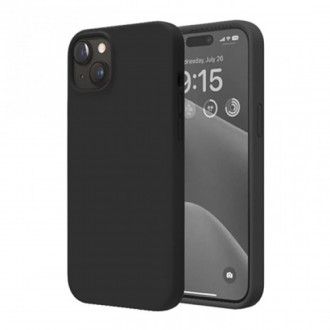 OEM Θήκη Rubber Ενισχυμένης Σιλικόνης για iPhone 14 Plus Μαύρο