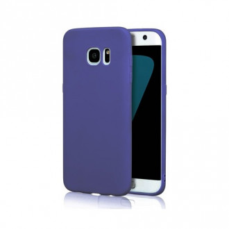 OEM Back Cover Θήκη Λεπτής Σιλικόνης Matte για Samsung Galaxy S7 Σκούρο Μπλε