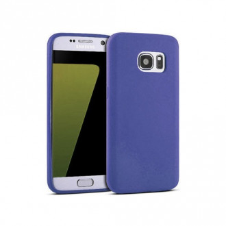 OEM Back Cover Θήκη Λεπτής Σιλικόνης Matte για Samsung Galaxy S7 Edge Σκούρο Μπλε
