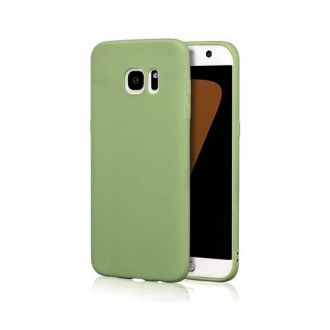 OEM Back Cover Θήκη Λεπτής Σιλικόνης Matte για Samsung Galaxy S7 Λαχανί
