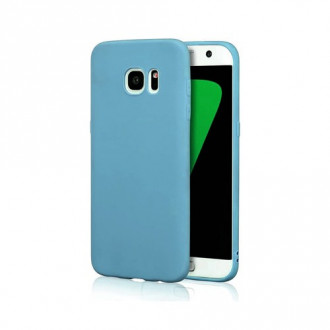 OEM Back Cover Θήκη Λεπτής Σιλικόνης Matte για Samsung Galaxy S7 Γαλάζιο