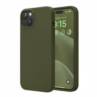 OEM Θήκη Rubber Ενισχυμένης Σιλικόνης για iPhone 14 Plus Χακί