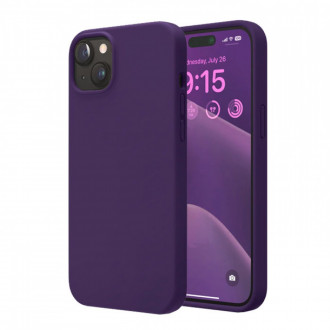 OEM Θήκη Rubber Ενισχυμένης Σιλικόνης για iPhone 14 Plus Μωβ