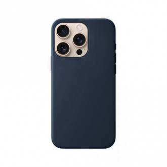 OEM Θήκη Rubber Ενισχυμένης Σιλικόνης για iPhone 16 Pro Σκούρο Μπλε