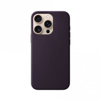 OEM Θήκη Rubber Ενισχυμένης Σιλικόνης για iPhone 16 Pro Σκούρο Μωβ