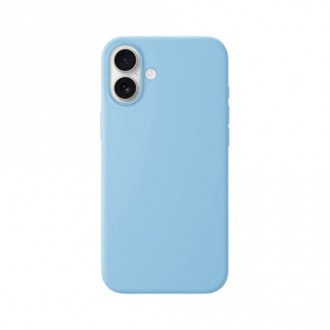 OEM Θήκη Rubber Ενισχυμένης Σιλικόνης για iPhone 16 Sky Blue