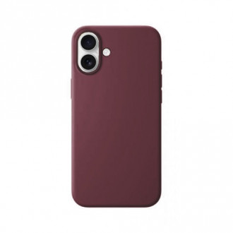 OEM Θήκη Rubber Ενισχυμένης Σιλικόνης για iPhone 16 Plus Μπορντό