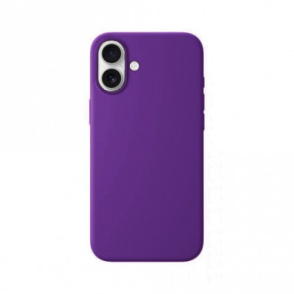 OEM Θήκη Rubber Ενισχυμένης Σιλικόνης για iPhone 16 Μωβ