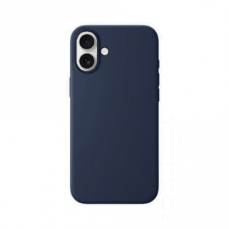 OEM Θήκη Rubber Ενισχυμένης Σιλικόνης για iPhone 16 Σκούρο Μπλε