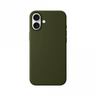 OEM Θήκη Rubber Ενισχυμένης Σιλικόνης για iPhone 16 Χακί
