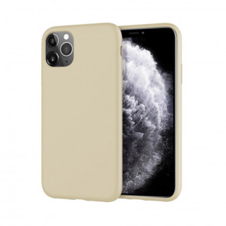OEM Θήκη Rubber Ενισχυμένης Σιλικόνης για iPhone 11 Pro Max Μπεζ