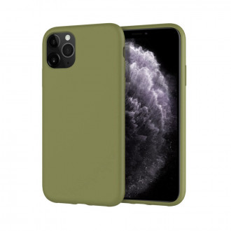 OEM Θήκη Rubber Ενισχυμένης Σιλικόνης για iPhone 11 Pro Max Χακί