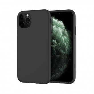 OEM Θήκη Rubber Ενισχυμένης Σιλικόνης για iPhone 11 Pro Max Μαύρο