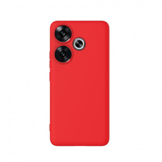 OEM Back Cover Θήκη Ενισχυμένης Σιλικόνης για Xiaomi Poco F6 Κόκκινο