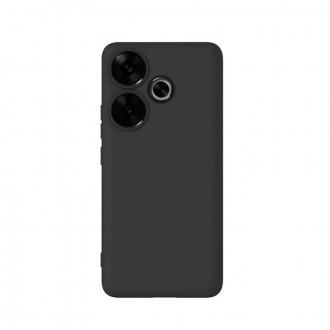 OEM Back Cover Θήκη Ενισχυμένης Σιλικόνης για Xiaomi Poco F6 Μαύρο