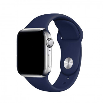 Fashion Watch Λουράκι Σιλικόνης Universal 20mm Σκούρο Μπλε