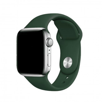 Fashion Watch Λουράκι Σιλικόνης Universal 20mm Σκούρο Πράσινο