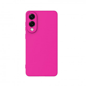 OEM Back Cover Θήκη Ενισχυμένης Σιλικόνης για Samsung Galaxy S25 Edge Φούξια