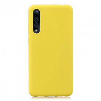 OEM Back Cover Θήκη Λεπτής Σιλικόνης  για Huawei P20 pro Κίτρινο