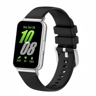 Λουράκι Σιλικόνης Samsung Galaxy Fit 3 Μαύρο