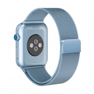 Μεταλλικό Λουράκι Applewatch 42/44/45/49mm Γαλάζιο