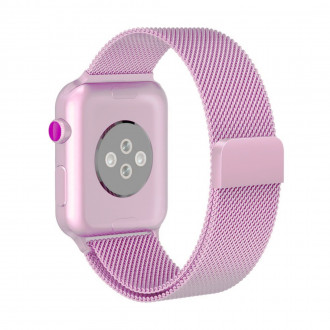 Μεταλλικό Λουράκι Applewatch 42/44/45/49mm Ροζ
