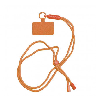 Universal Strap Λουράκι Λαιμού για Κινητά Πορτοκαλί