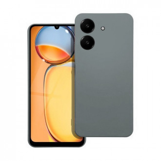 OEM Back Cover Θήκη Ενισχυμένης Σιλικόνης για Xiaomi Redmi 13c Γκρί