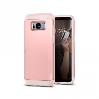 OEM Tough Armor Back Cover Θήκη Πλαστική Ανθεκτική για Samsung Galaxy S8 Ροζ Χρυσό