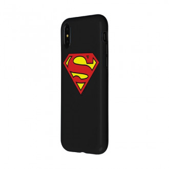Superman Logo Θήκη Σιλικόνης για iPhone X/ Xs Μαύρο