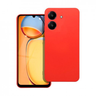 OEM Back Cover Θήκη Ενισχυμένης Σιλικόνης για Xiaomi Redmi 13c 5G Κόκκινο