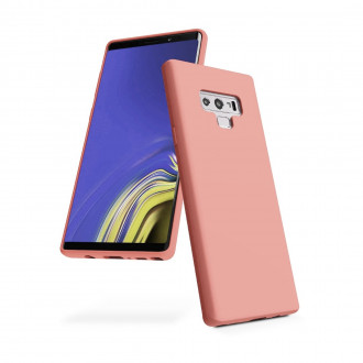 OEM Back Cover Θήκη Ενισχυμένης Σιλικόνης για Samsung Galaxy Note 9 Σομόν