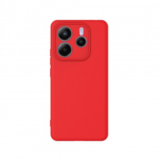 OEM Back Cover Θήκη Ενισχυμένης Σιλικόνης για Xiaomi Redmi Note 14 5G Κόκκινο