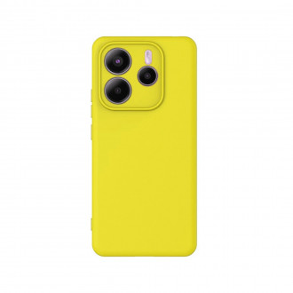 OEM Back Cover Θήκη Ενισχυμένης Σιλικόνης για Xiaomi Redmi Note 14 5G Κίτρινο