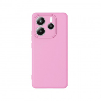 OEM Back Cover Θήκη Ενισχυμένης Σιλικόνης για Xiaomi Redmi Note 14 5G Ροζ