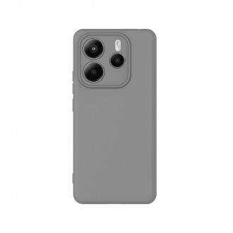 OEM Back Cover Θήκη Ενισχυμένης Σιλικόνης για Xiaomi Redmi Note 14 5G Γκρί